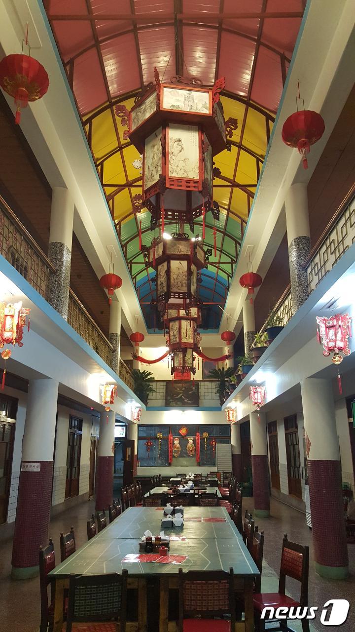 군산 짬뽕특화거리에 입점할 빈해원 내부 모습. /ⓒ 뉴스1