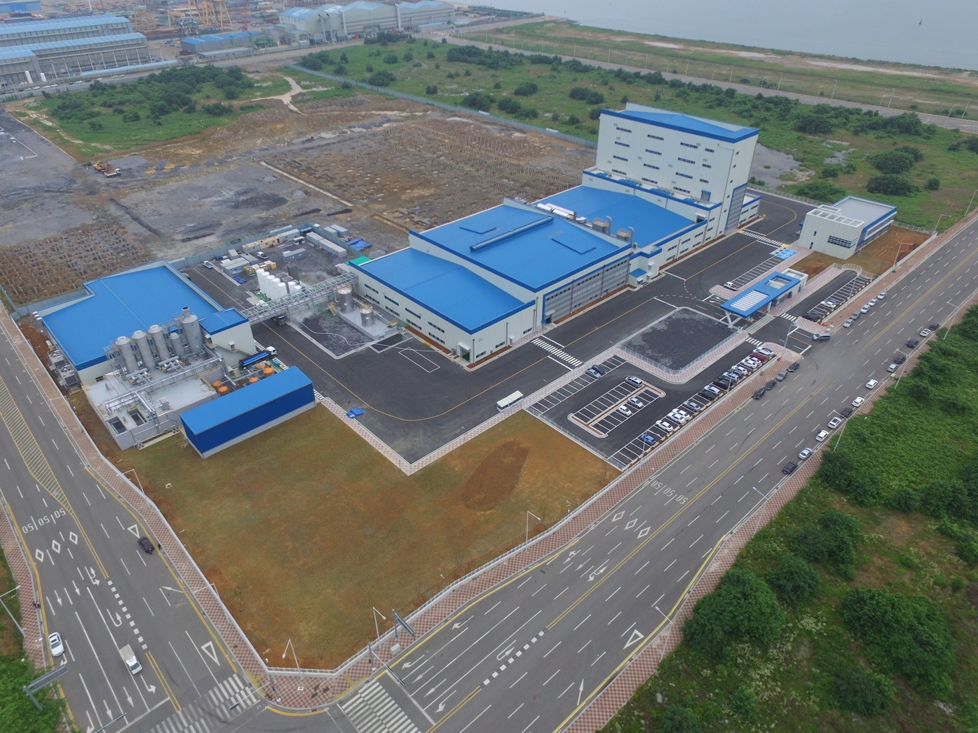 포스코케미칼 광양 양극재공장 전경. ⓒ 뉴스1