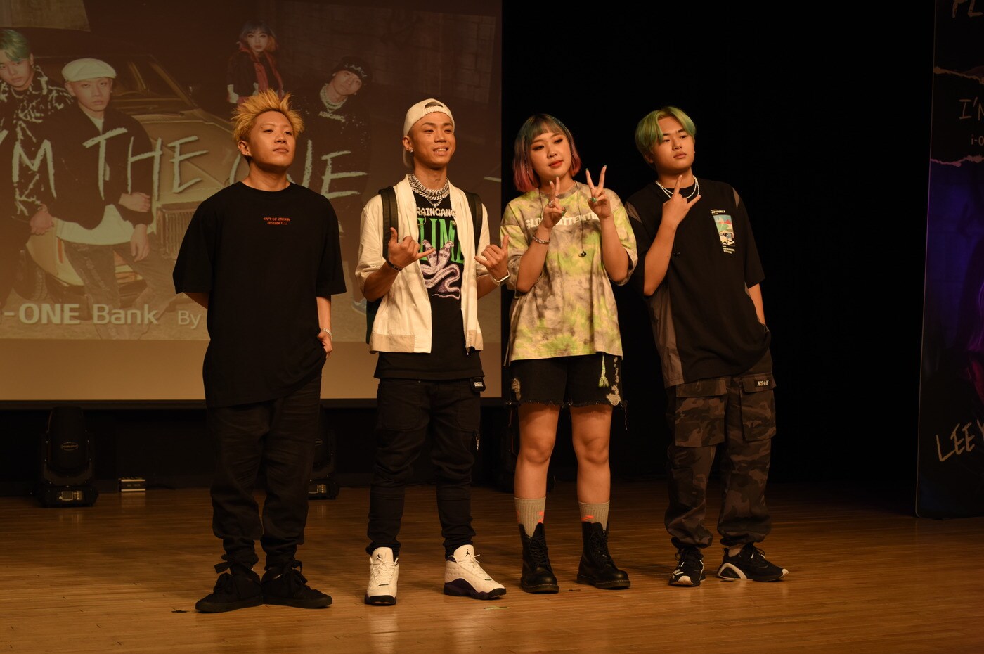 (왼쪽부터) 나플라, 루피, 이영지, 플루마 ⓒ 뉴스1