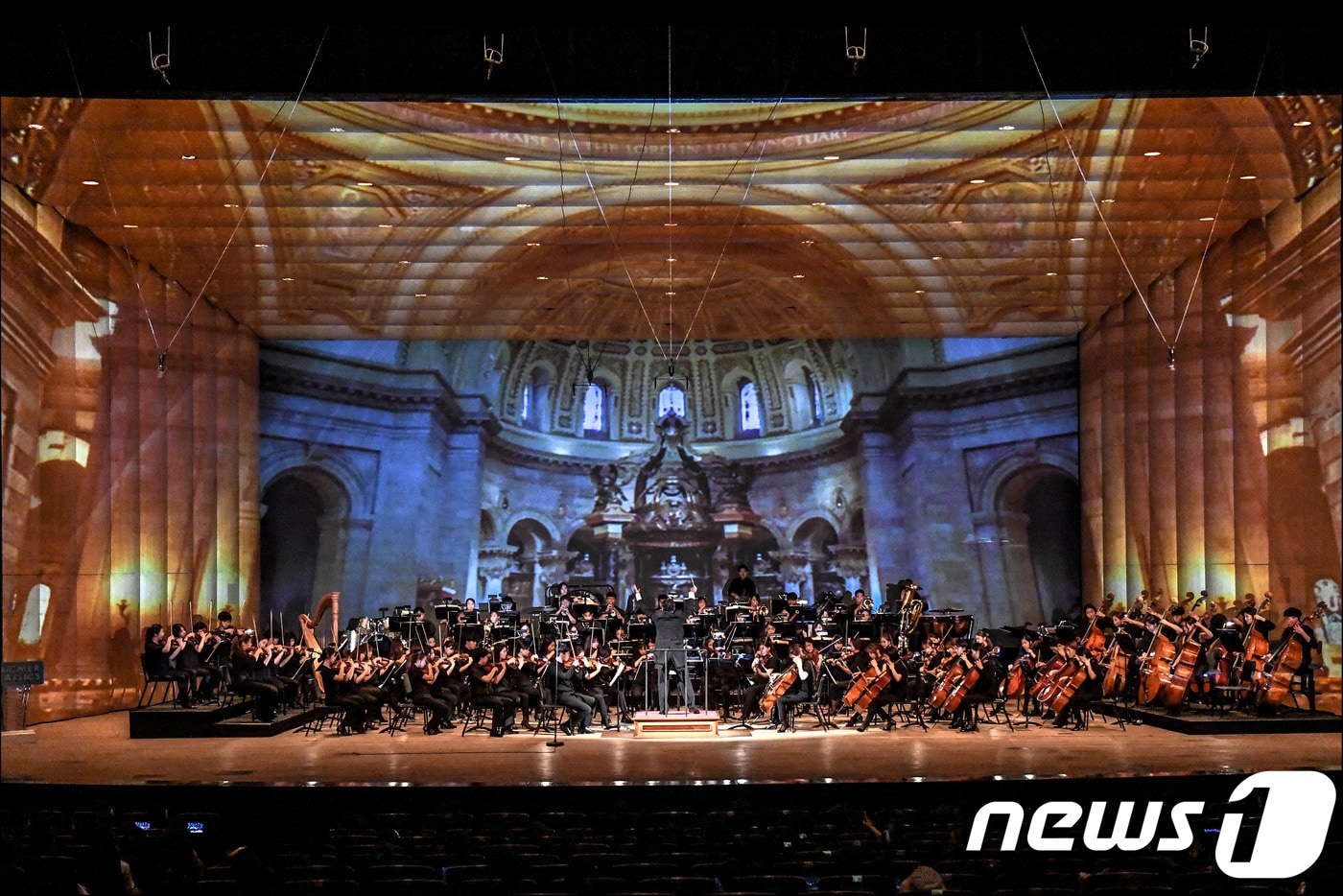 서울시유스오케스트라 '썸머클래식' 공연모습.(서울시 제공) ⓒ 뉴스1