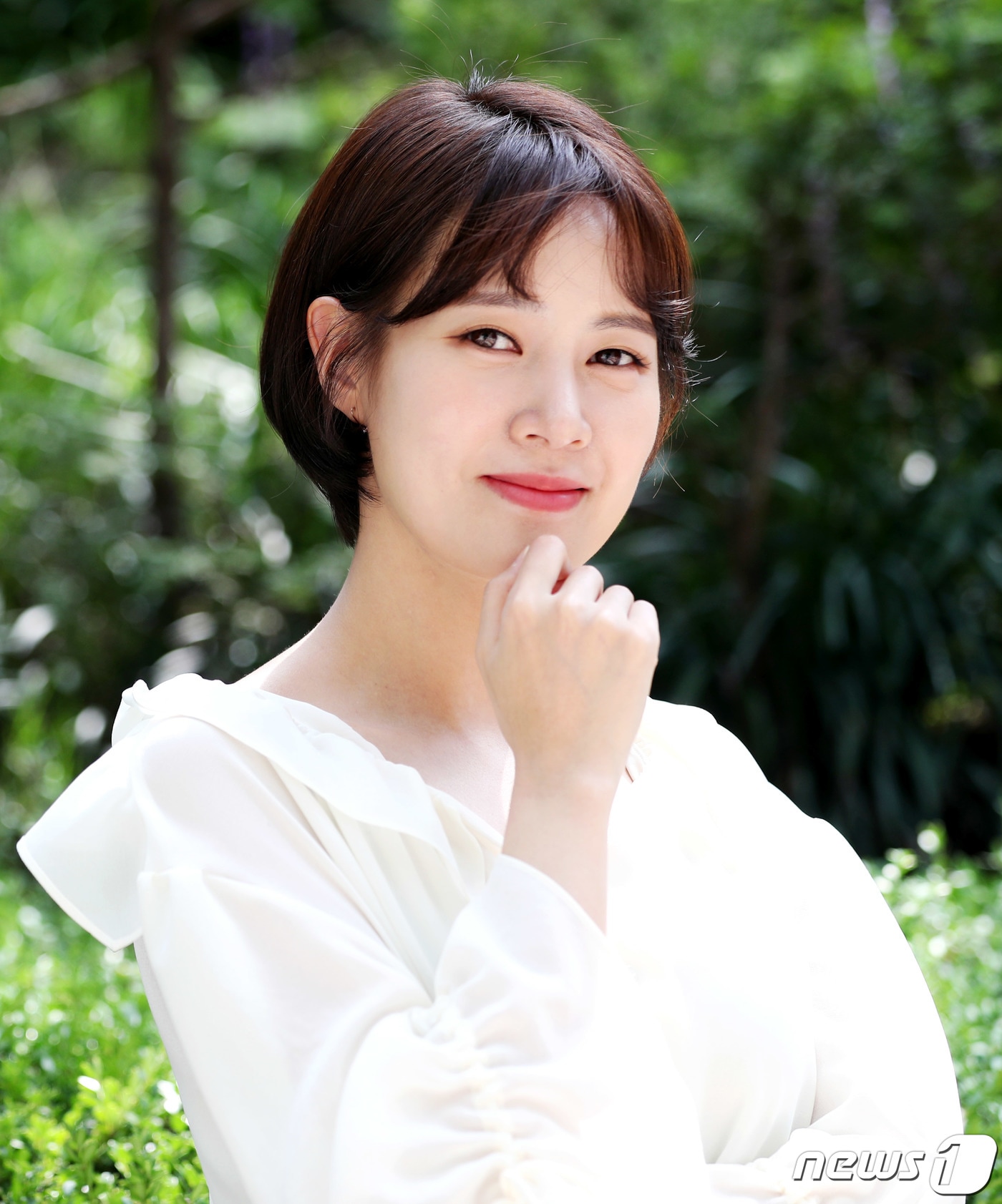 드라마 '60일, 지정생존자'에 출연중인 배우 최윤영이 20일 오후 서울 종로구 뉴스1 본사에서 인터뷰에 앞서 포즈를 취하고 있다. 2019.8.20/뉴스1 ⓒ News1 이동해 기자