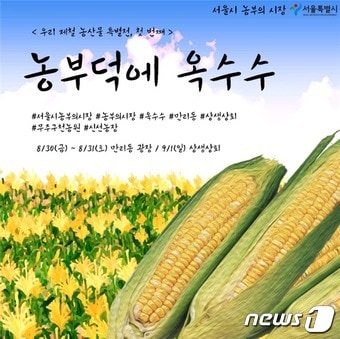 서울시 '농부의 시장' 포스터.(서울시 제공) ⓒ 뉴스1