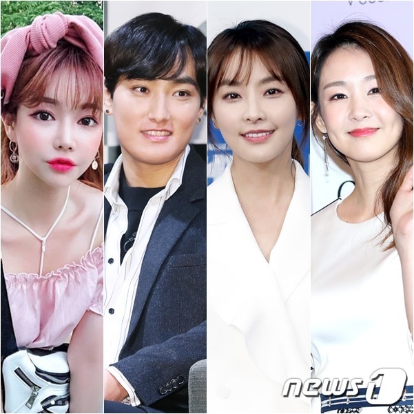 우주안 강타 정유미 오정연(왼쪽부터)/ 뉴스1 DB ⓒ 뉴스1