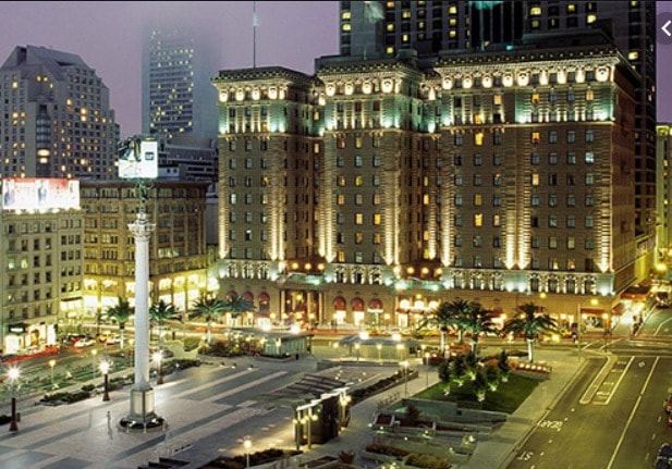 웨스틴 세인트 샌프랜시스코 호텔 - 호텔 홈피 갈무리