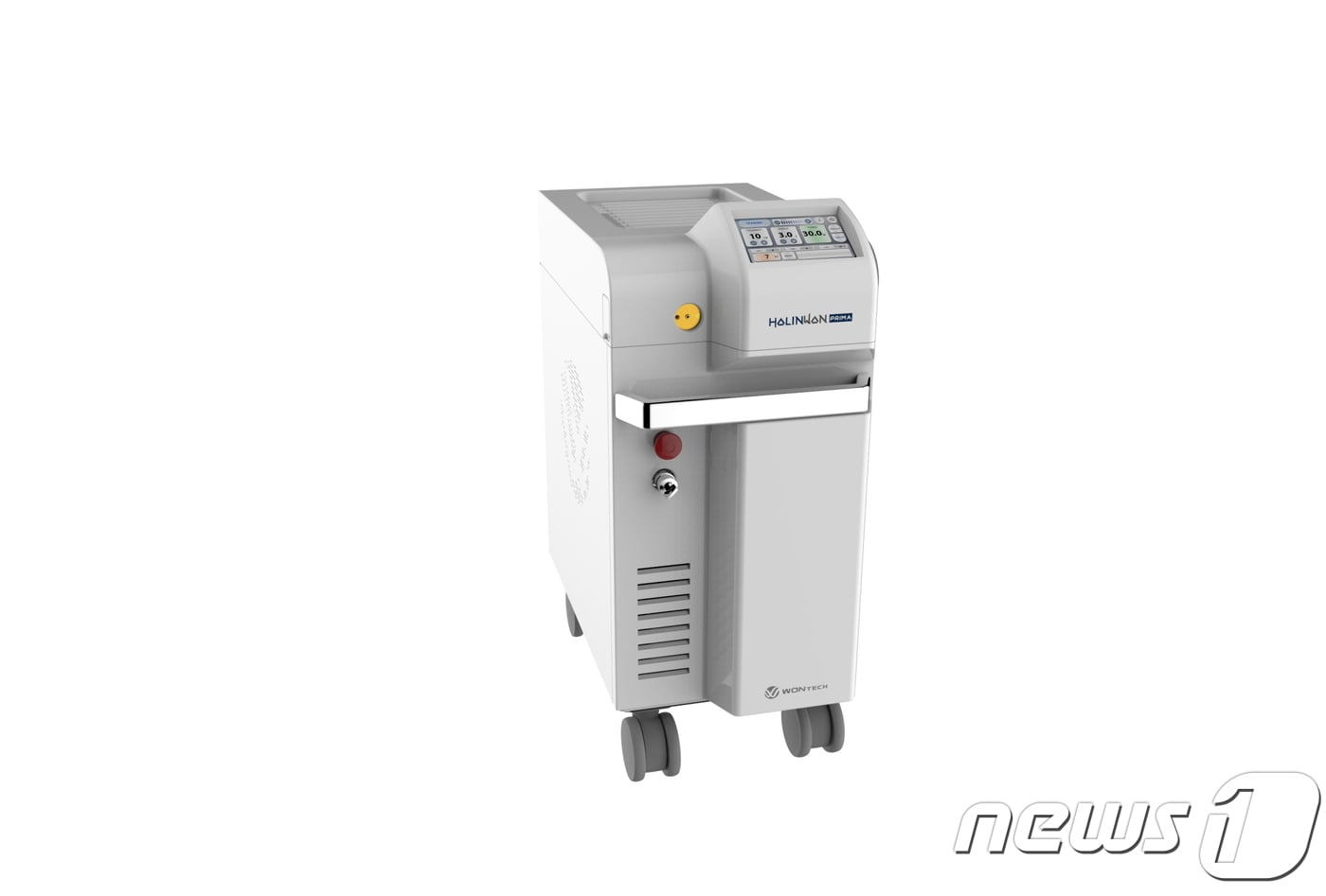 원텍이 미국 식품의약국(FDA) 품목허가를 받은 홀뮴 레이저 의료기기인 홀인원 모습.ⓒ 뉴스1