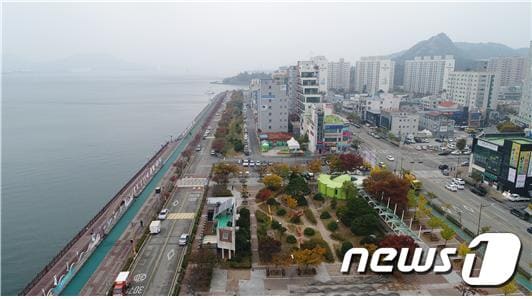 사계절 바다정식 거리가 들어 설 목포 평화광장 전경.(목포시 제공)/뉴스1