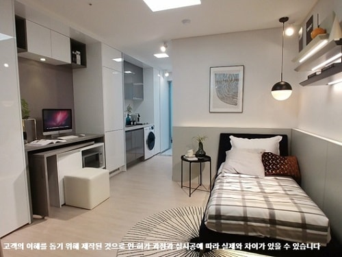 두산 명학 아너비즈타워 내 기숙사 A타입 유니트 ⓒ 뉴스1