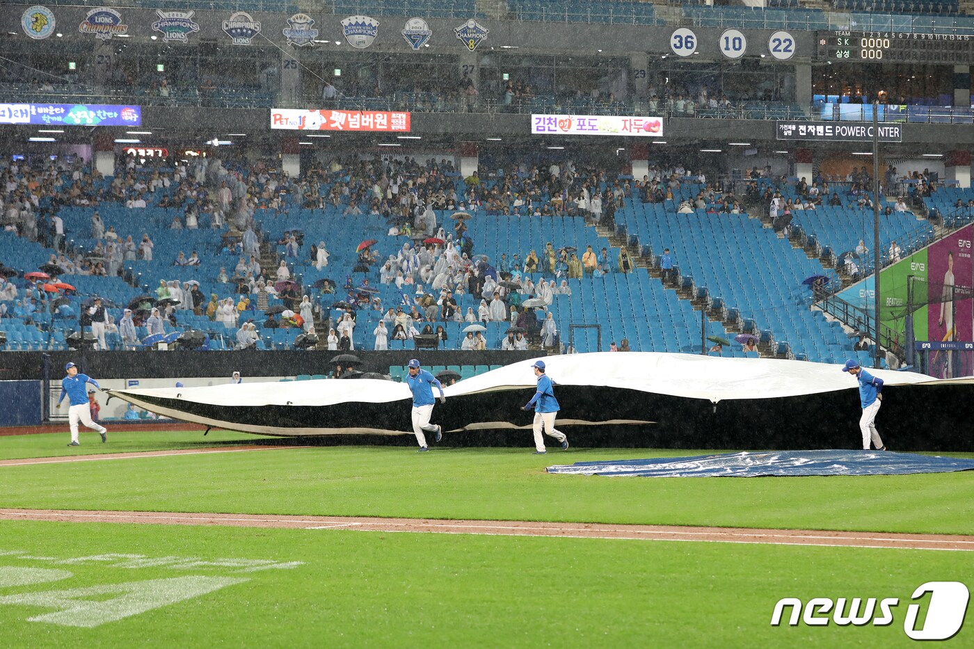 프로야구 대구, 광주 경기가 취소됐다. /뉴스1 DB ⓒ News1 공정식 기자