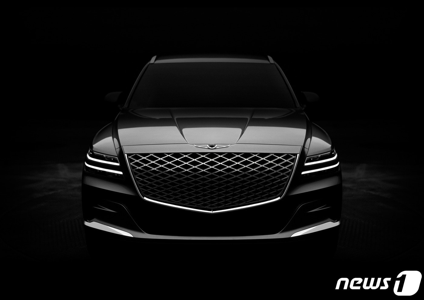 GV80 정면 외관 디자인(현대자동차 제공)2020.01.01/뉴스1 ⓒ 뉴스1