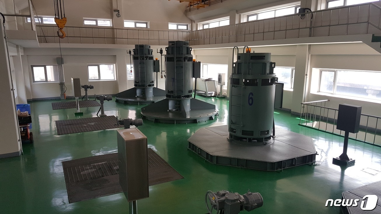 천호빗물펌프장. ⓒ 뉴스1