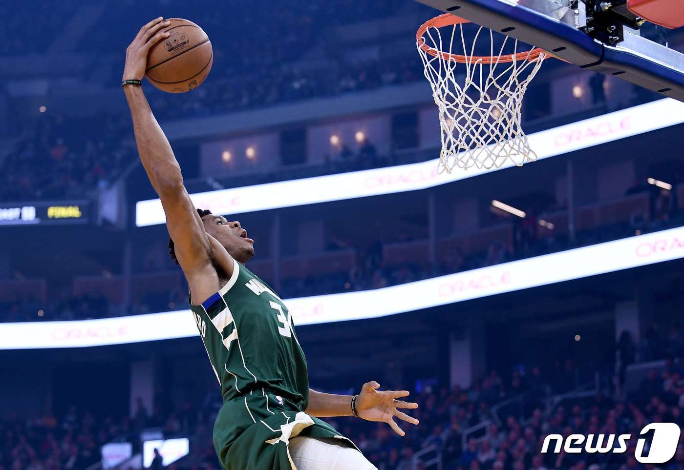 밀워키 벅스 야니스 아데토쿤보. ⓒ AFP=뉴스1