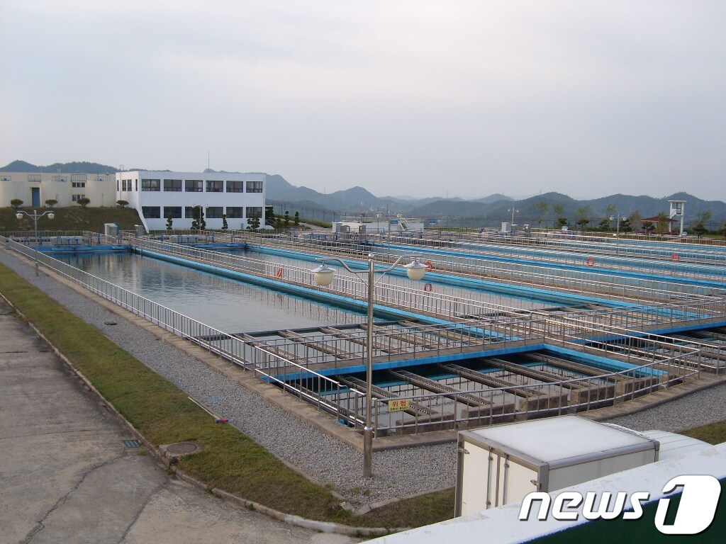 몽탄 정수장.(목포시 제공) /뉴스1