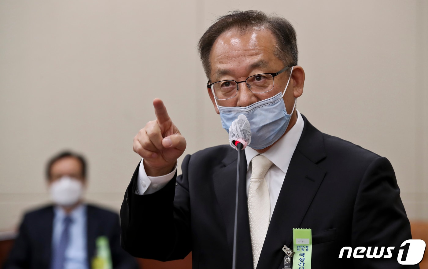 이창석 국립생태원장 ⓒ News1 국회사진취재단