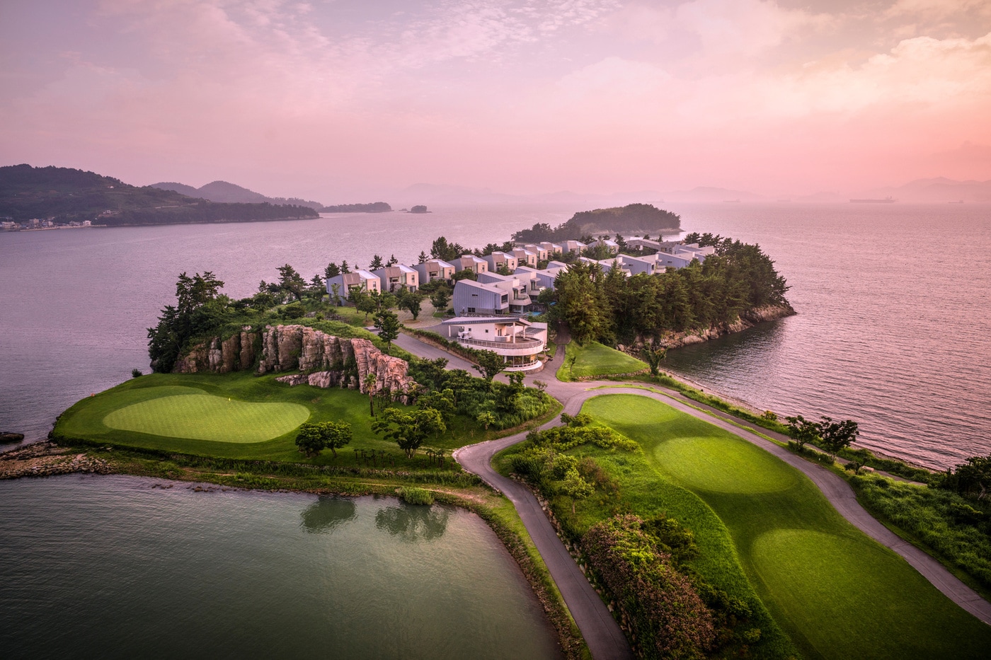 아난티 남해 전경