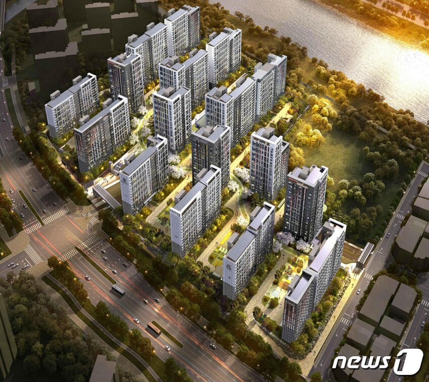 대전 '갑천1 트리풀시티 힐스테이트' 1116세대 분양 - 뉴스1