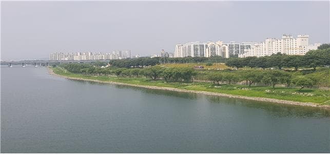 광나루한강공원 복원후 모습ⓒ 서울시 제공