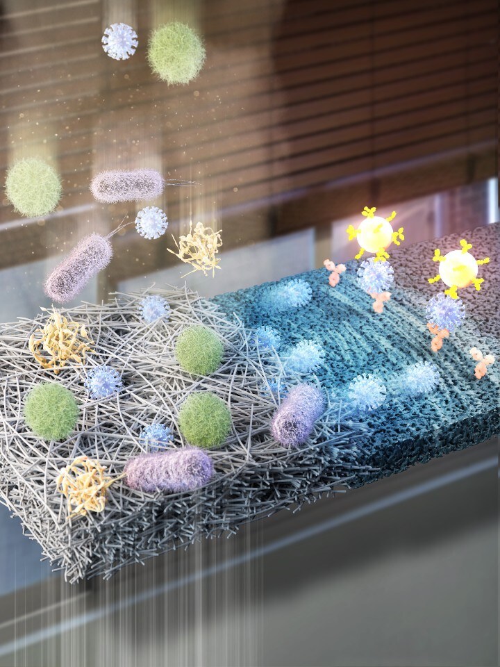 ACS Sensors 표지논문 선정 이미지 &#40;한국과학기술연구원 제공&#41; 2020.11.12 /뉴스1
