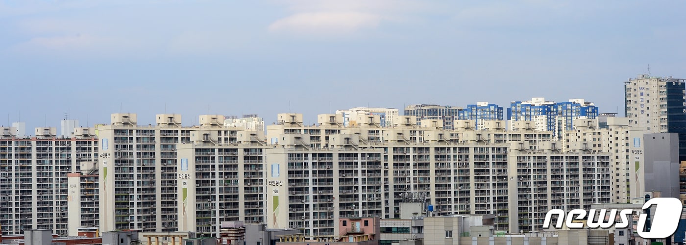 광주 아파트 전경.(기사 내용과 무관함) /뉴스1 ⓒ News1