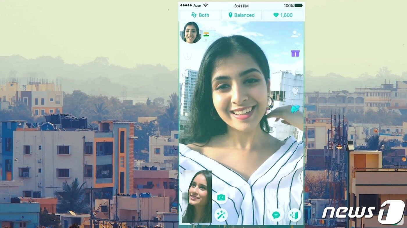 아자르 인도 캠페인 영상 장면 (하이퍼커넥트 제공) ⓒ 뉴스1