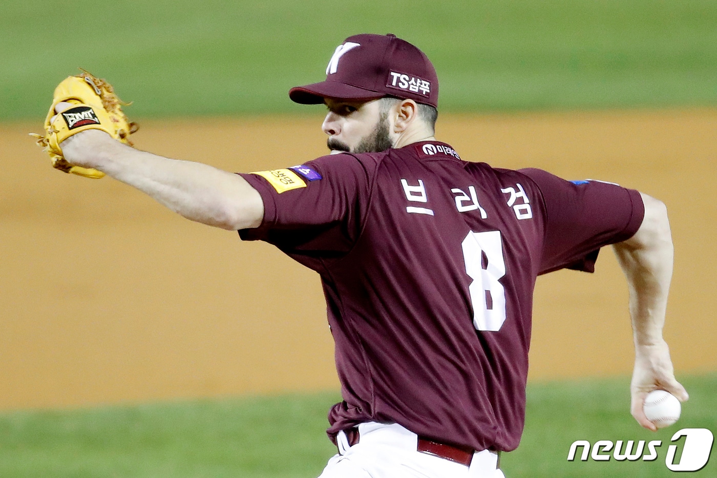 키움 히어로즈 제이크 브리검. 2020.11.2/뉴스1 ⓒ News1 이승배 기자