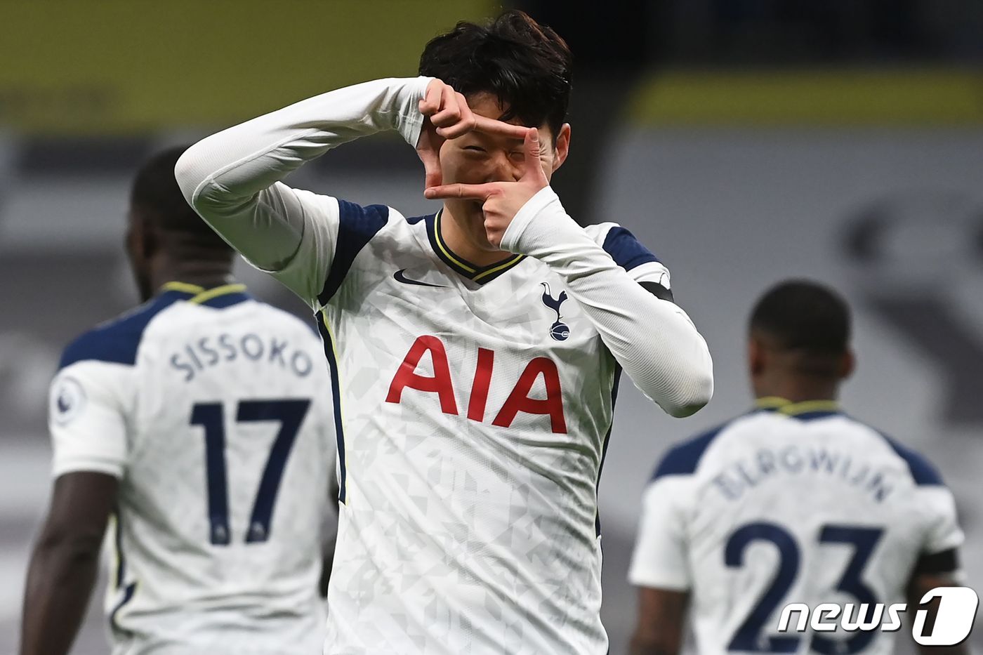 토트넘의 손흥민. ⓒ AFP=뉴스1
