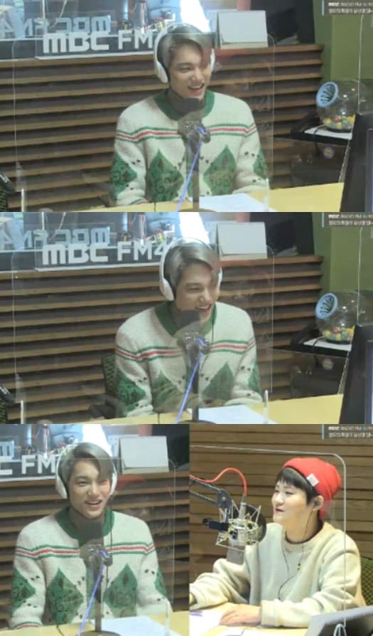 가수 카이/MBC 라디오 FM4U 정오의 희망곡 김신영입니다 보이는 라디오 캡처 ⓒ 뉴스1