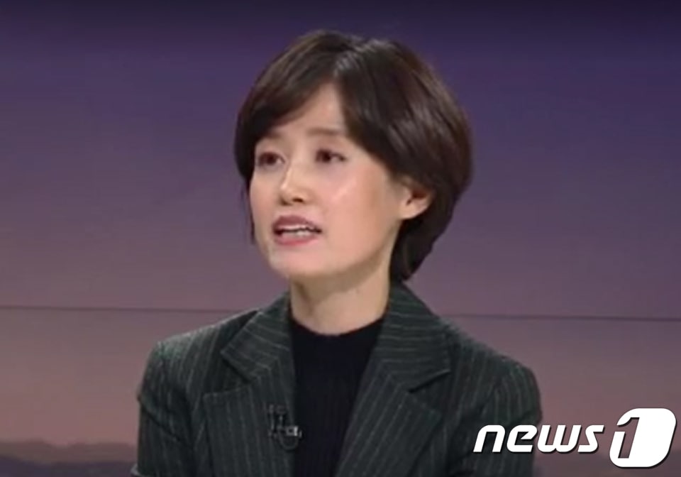 2020년 11월 30일 '윤석열 검찰총장 감찰'과 관련해 JTBC와 인터뷰를 하고 있는 당시 박은정 법무부 감찰담당관. (jtbc 갈무리) ⓒ 뉴스1