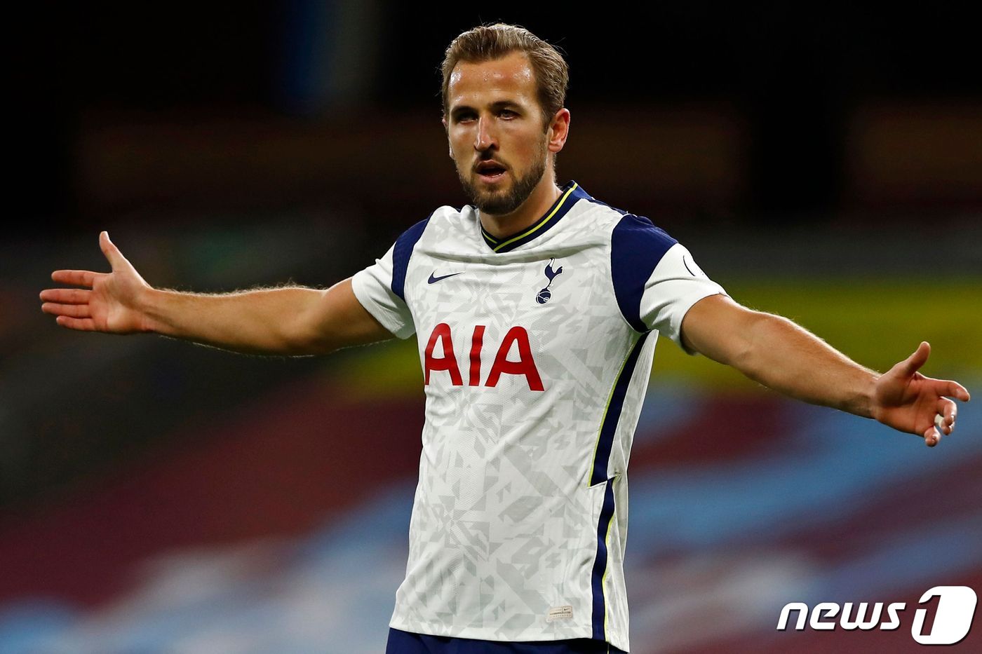 토트넘 소속으로 300번째 출전한 경기에서 200호 골을 터뜨린 케인 ⓒ AFP=뉴스1