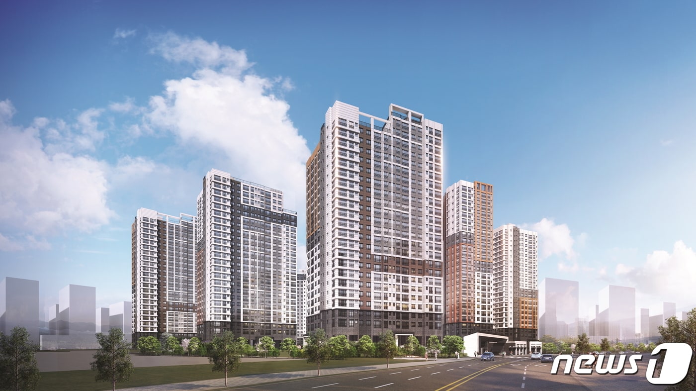 중흥토건, 봉담2지구 중흥S-클래스 3차 모델하우스 오픈 - 뉴스1