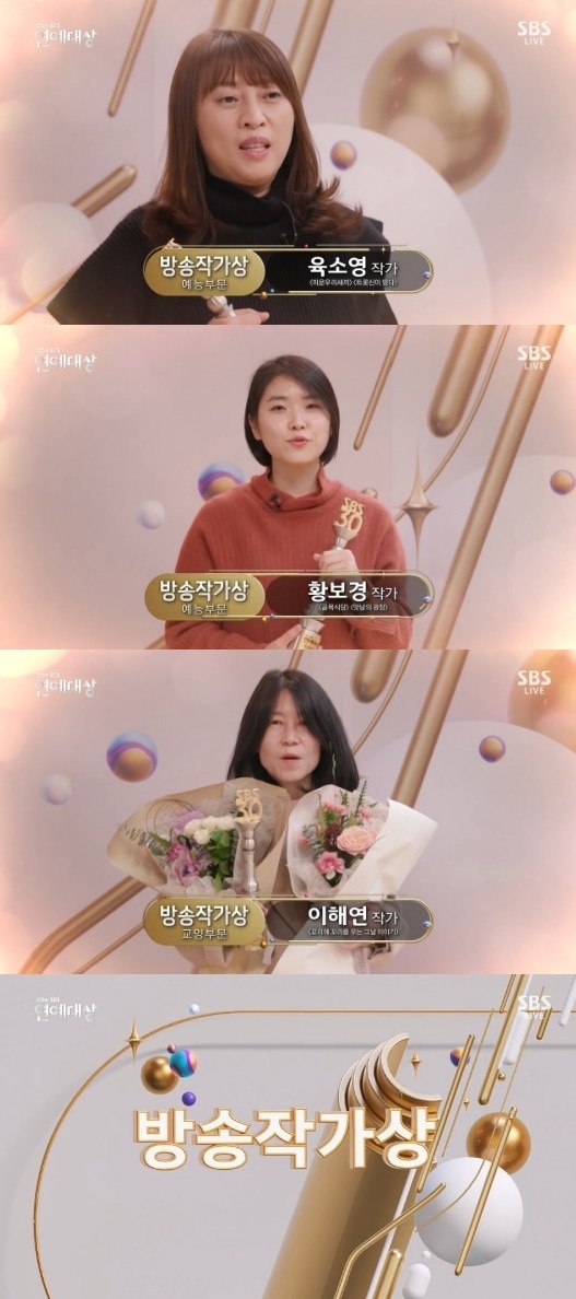 '2020 SBS 연예대상' 방송 화면 캡처 ⓒ 뉴스1