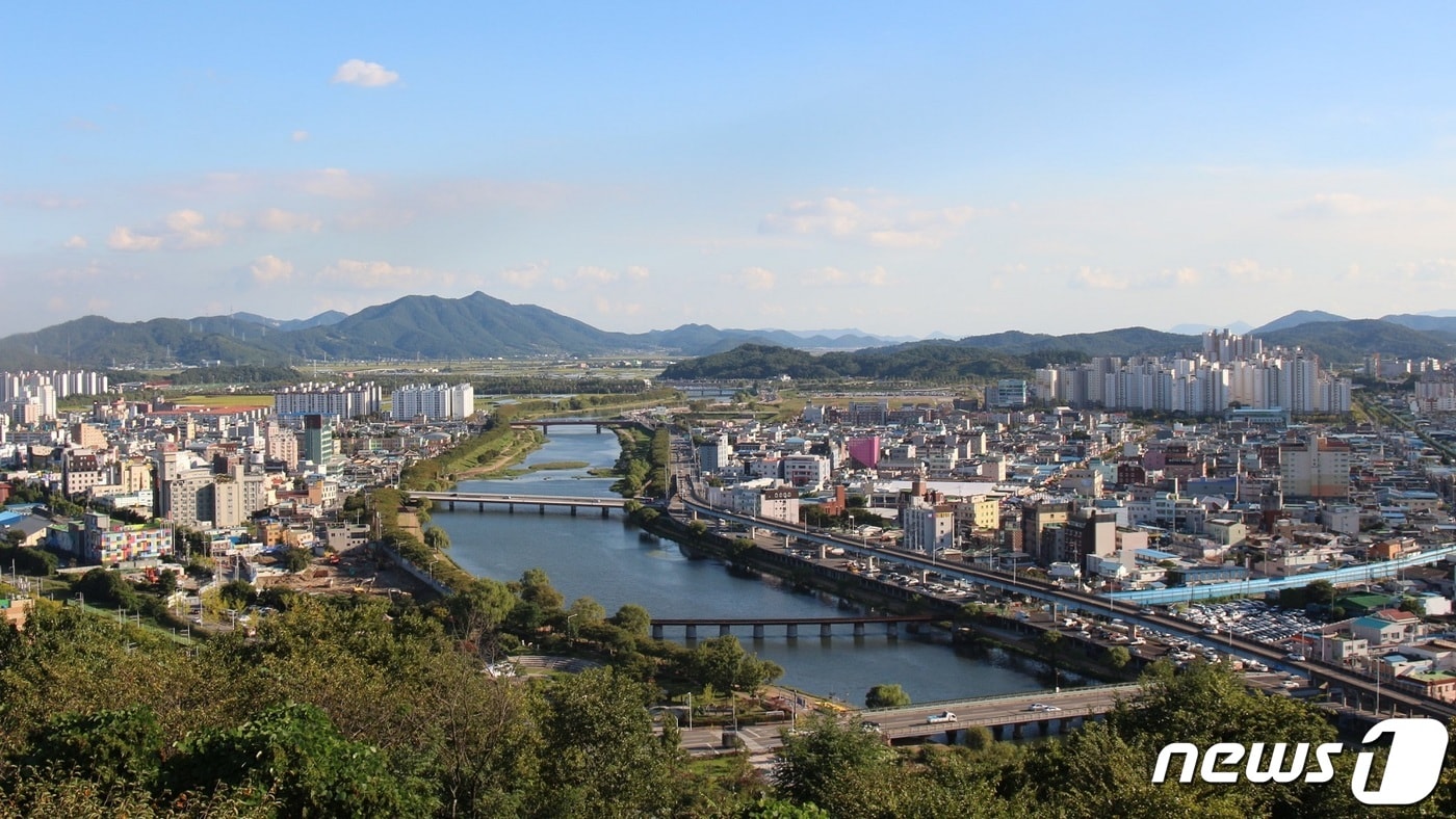 전남 순천시 전경. 뉴스1 DB