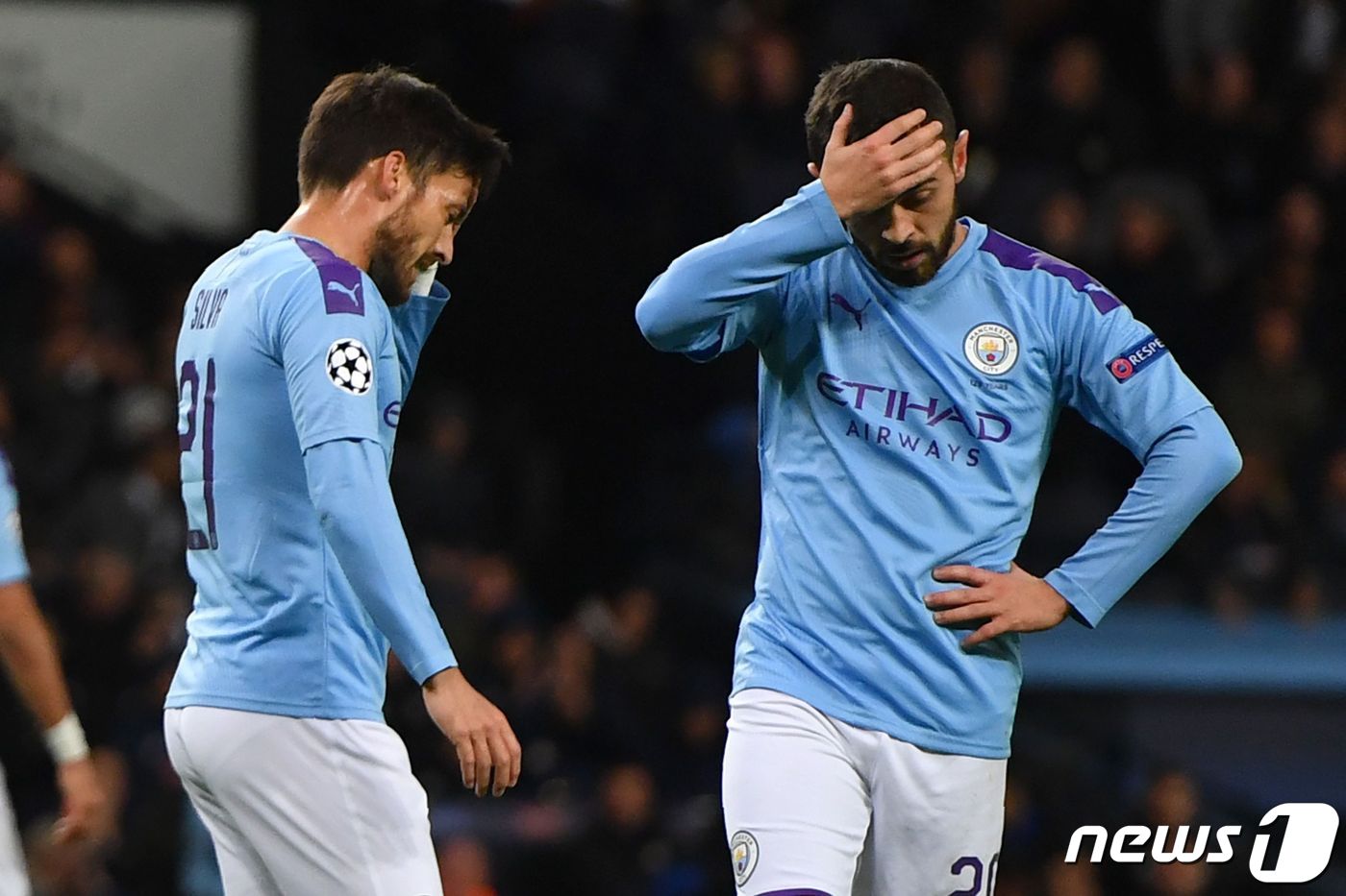 맨체스터 시티가 향후 2시즌 동안 유럽클럽대항전에 나설 수 없는 위기에 처했다. ⓒ AFP=뉴스1