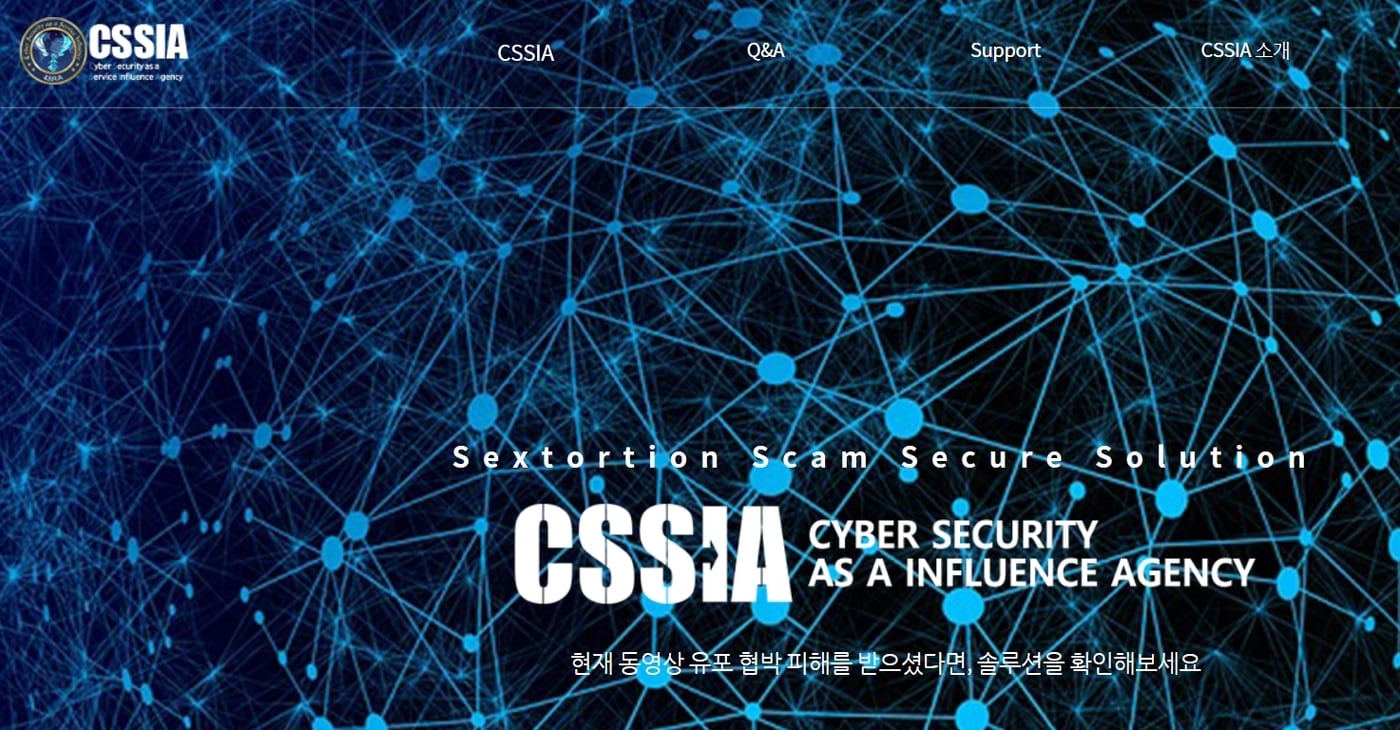 팀카시아 홈페이지 ⓒ 뉴스1