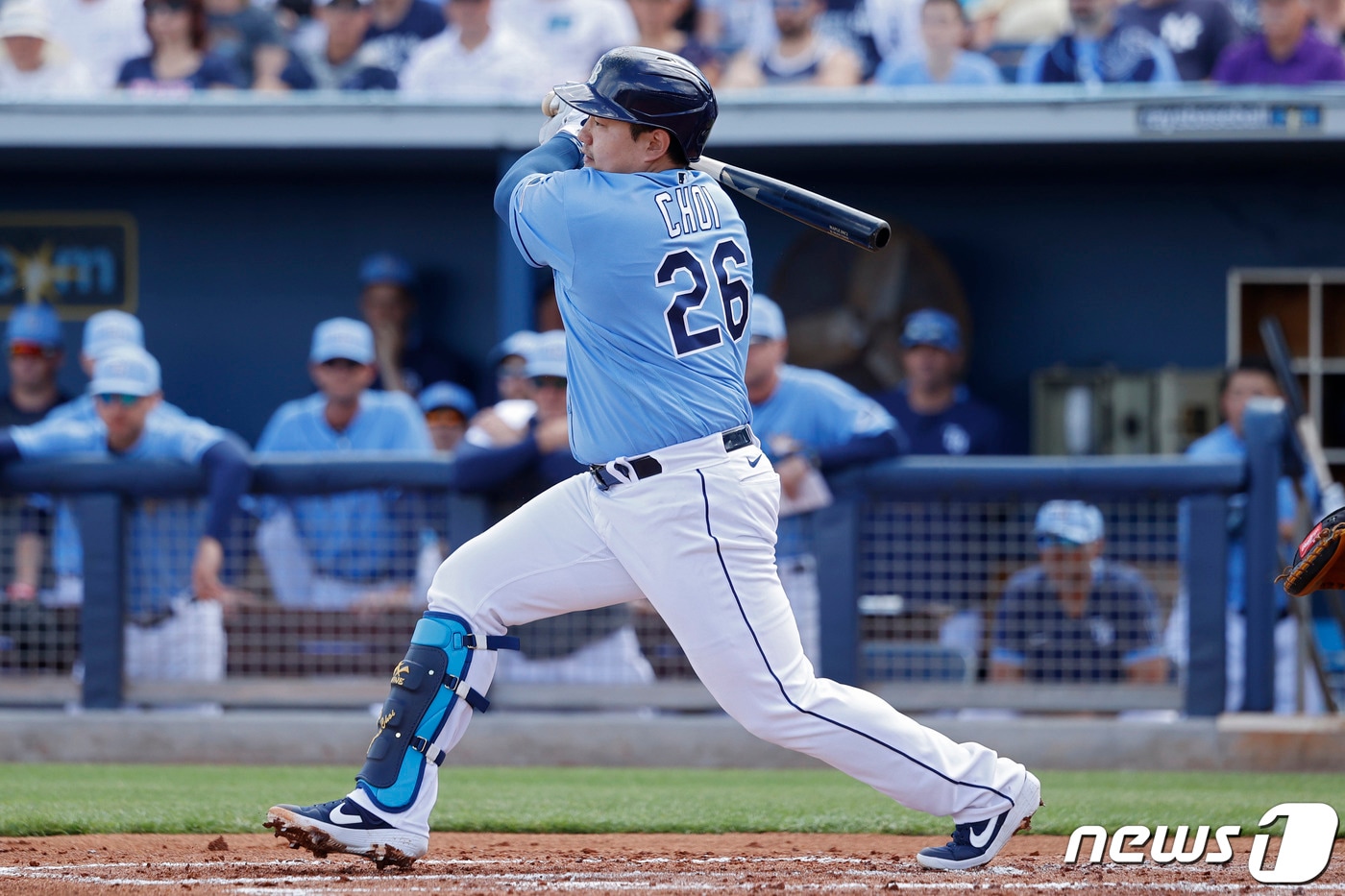 탬파베이 레이스 내야수 최지만. ⓒ AFP=뉴스1