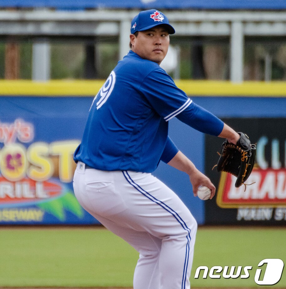 토론토 블루제이스 류현진. (토론토 SNS) /뉴스1