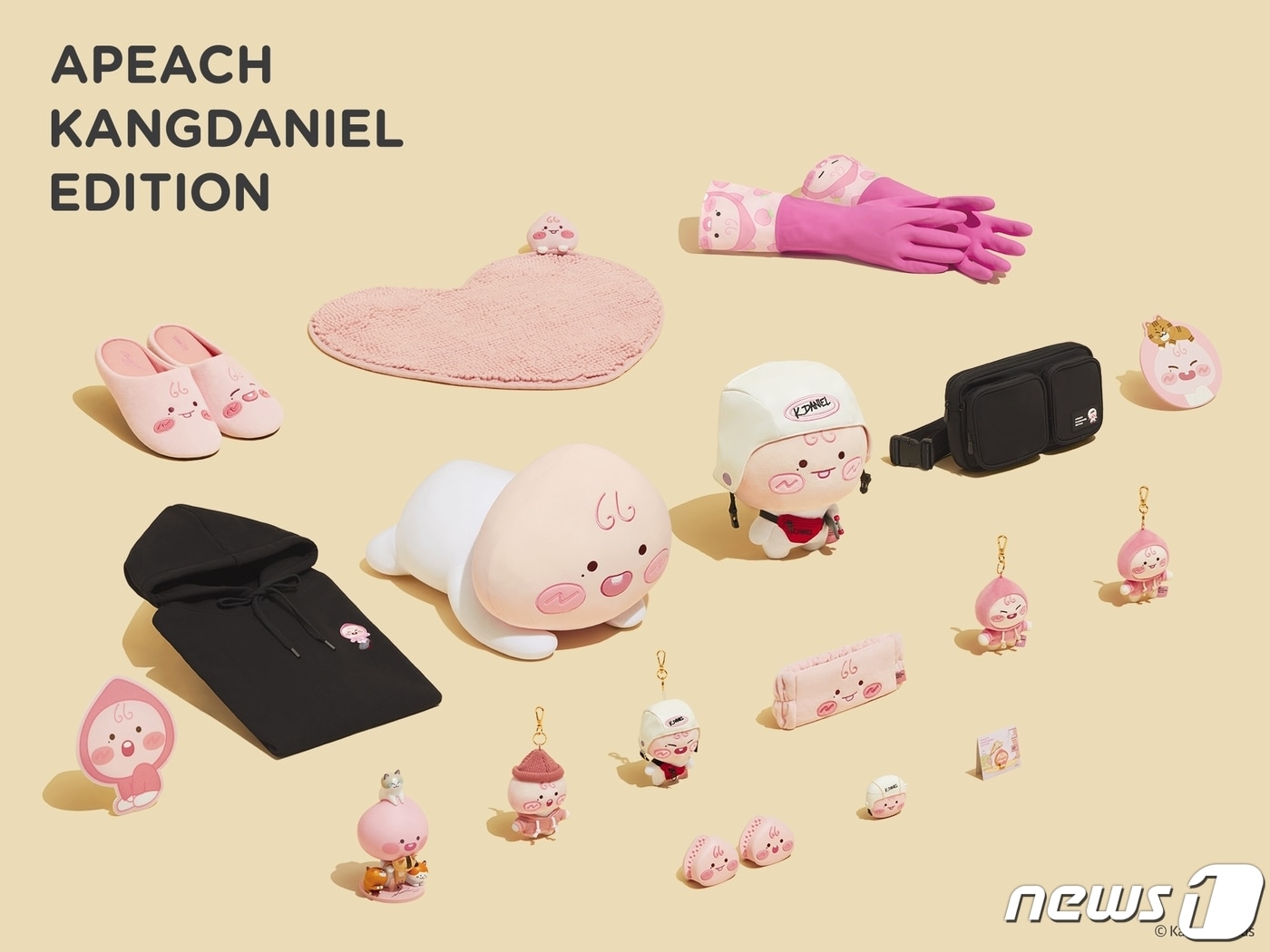 카카오프렌츠 어피치, 강다니엘 에디션 출시 &#40;카카오IX 제공&#41; ⓒ 뉴스1