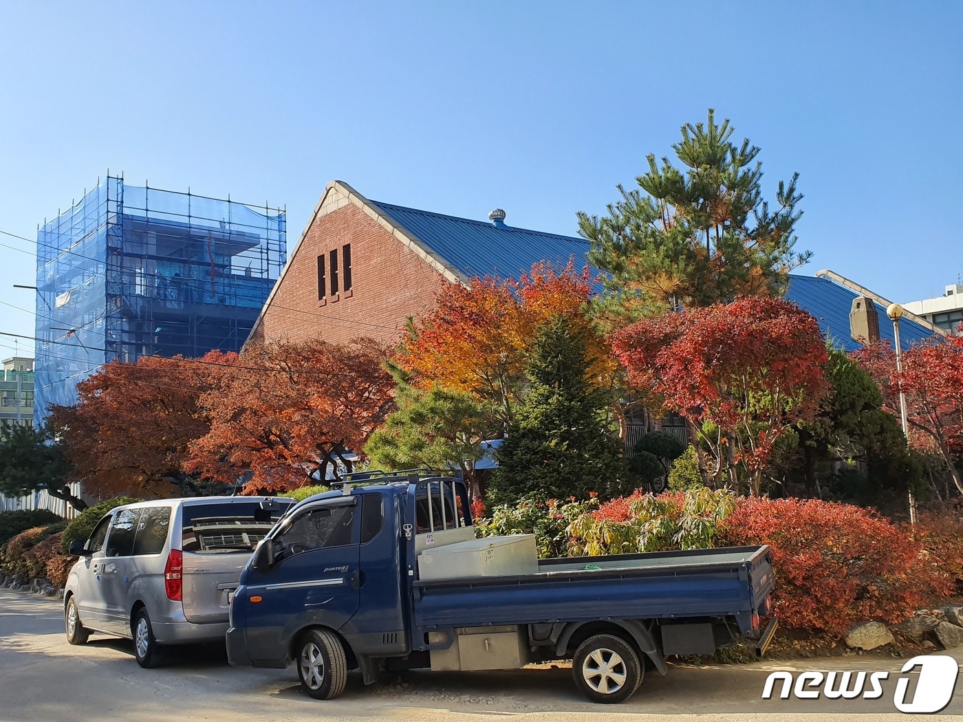 선린인터넷고등학교 강당.(서울시 제공) ⓒ 뉴스1