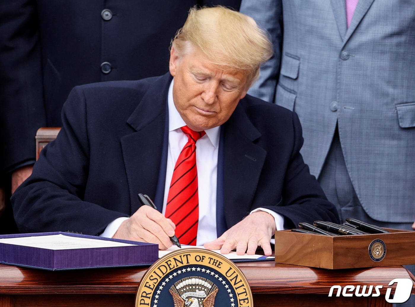 도널드 트럼프 미국 대통령 ⓒ 로이터=뉴스1