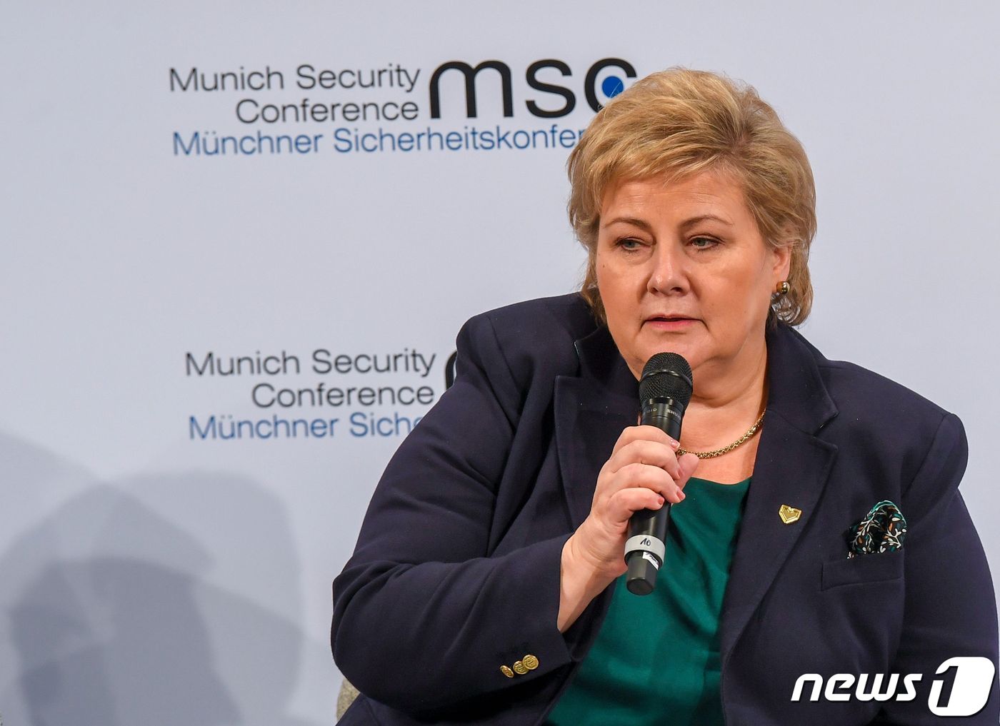 에르나 솔베르그 노르웨이 총리. <자료사진> ⓒ AFP=뉴스1