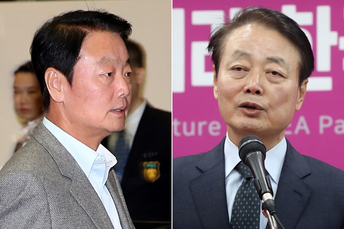 10여년 사이 크게 변화된 외모에 대중들의 관심을 받고 있는 있는 한선교 미래한국당 대표 ⓒ 뉴스1