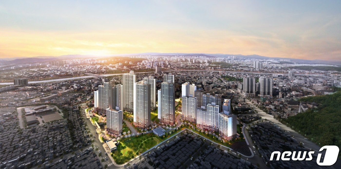 원건설 '탑동 힐데스하임' 견본주택 개관…1300여채 공급 - 뉴스1