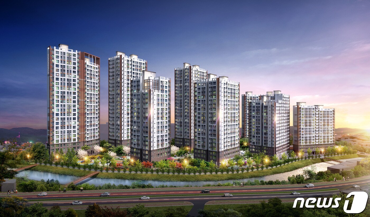 SM그룹, 양주 송추 북한산 경남아너스빌 20일 분양 - 뉴스1