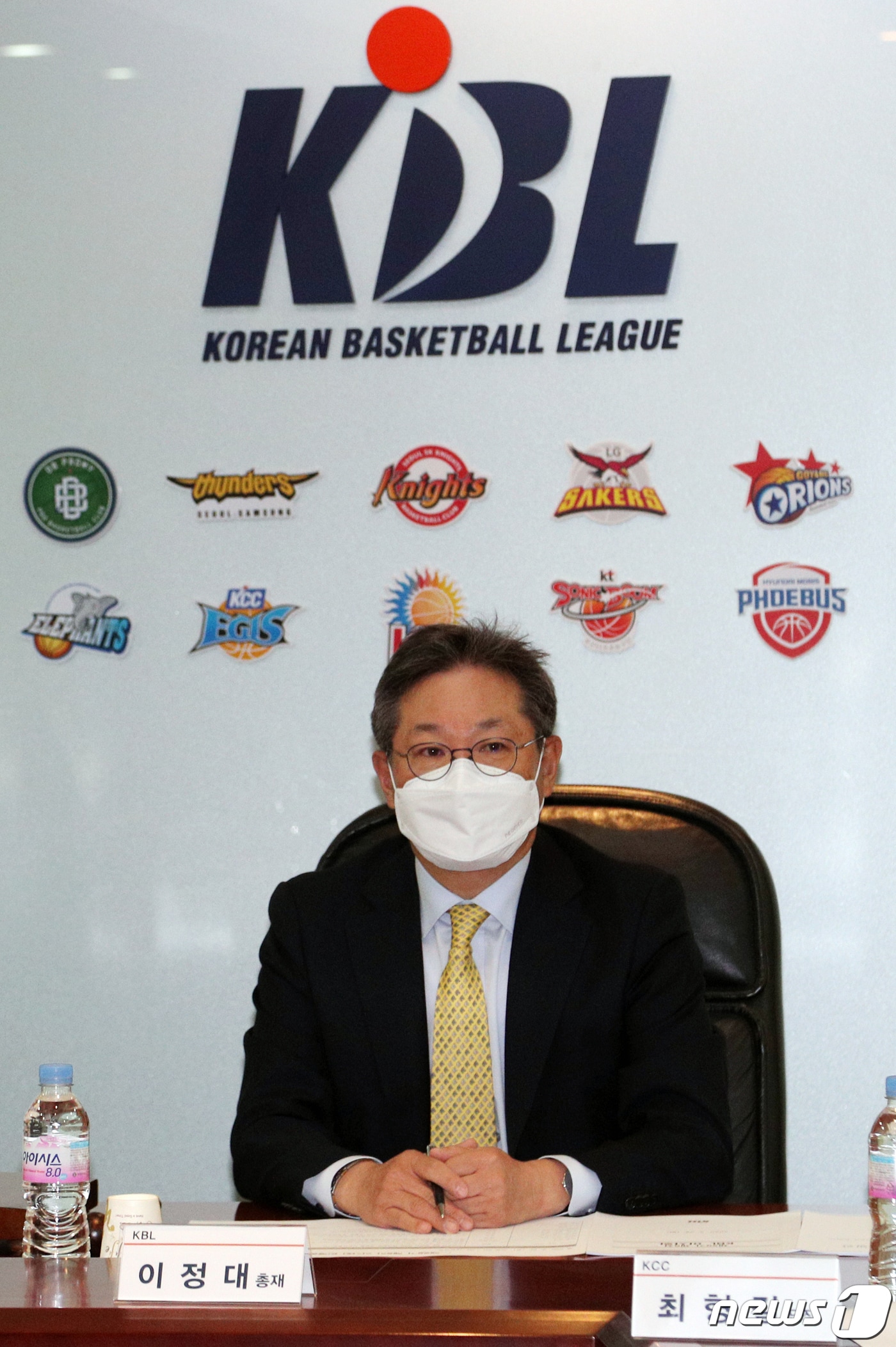 이정대 KBL 총재. /뉴스1 ⓒ News1 황기선 기자