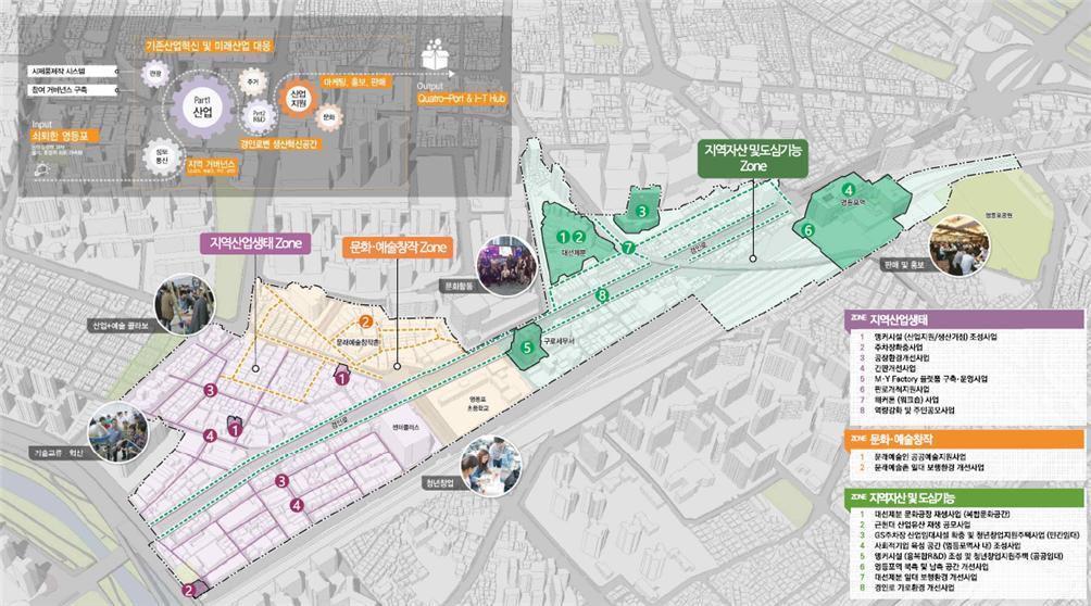 영등포 경인로 일대 도시재생활성화 계획. ⓒ 뉴스1