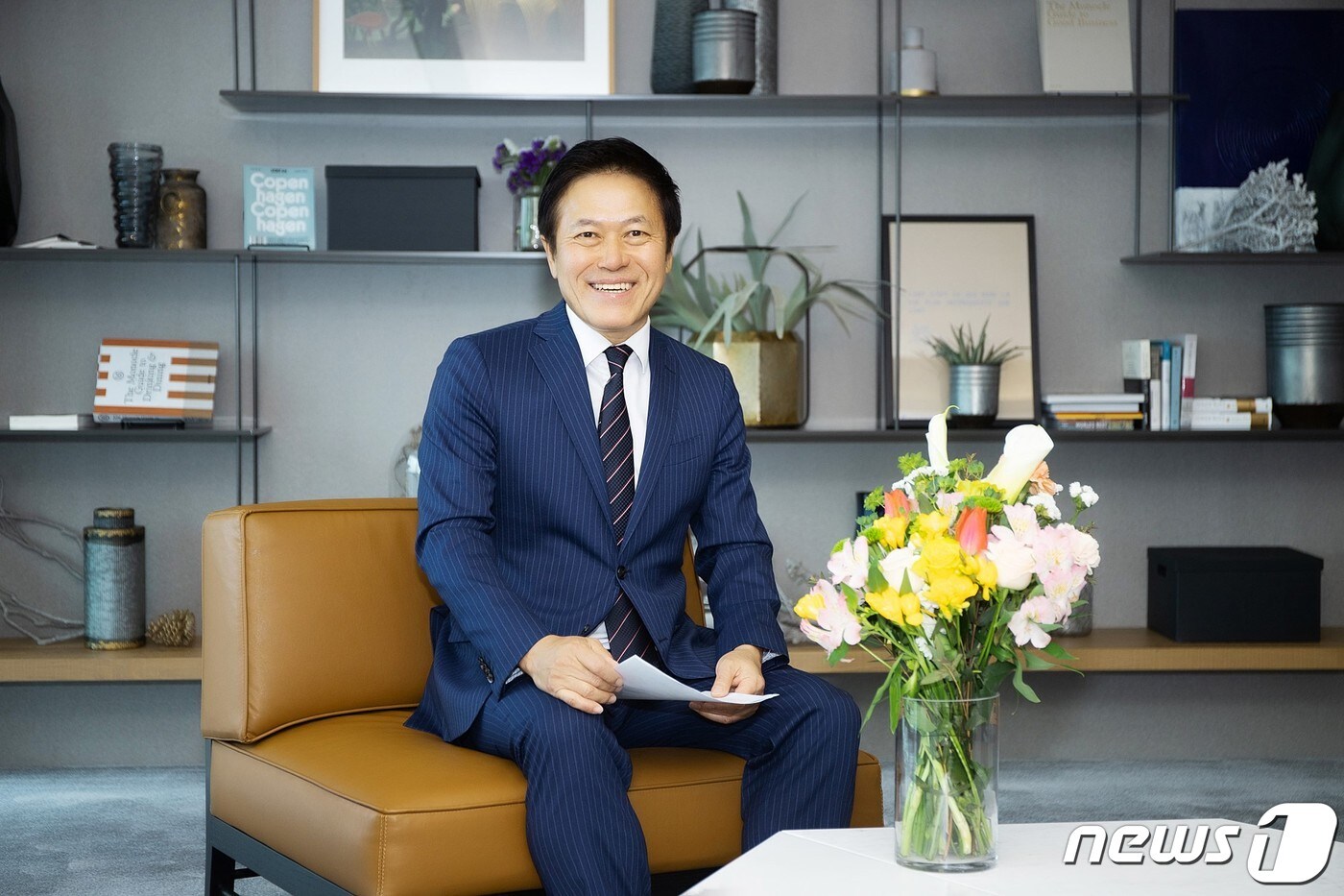 박정호 SK텔레콤 사장이 신종 코로나 바이러스 감염증(코로나19)으로 어려움을 겪는 '화훼농가 돕기 릴레이 캠페인'에 동참한다고 27일 밝혔다.ⓒ 뉴스1