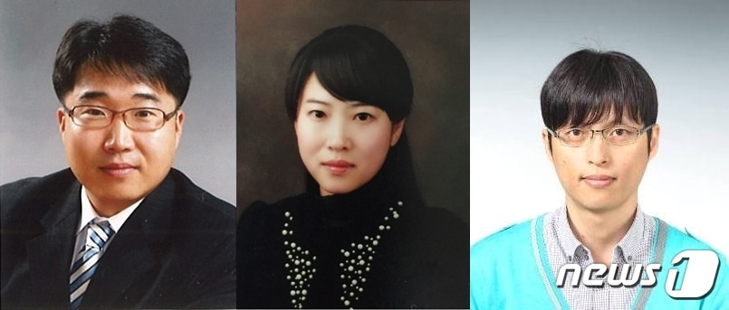 사진 왼쪽부터 충북도교육청 1분기 '친절공무원'에 선정된 장용길 장학사와 이난희·이윤성 주무관.(충북도교육청 제공).2020.3.27/뉴스1