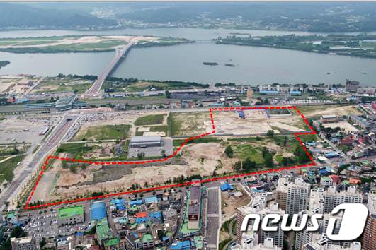 춘천 옛 캠프페이지 전경 모습. ⓒ News1 DB