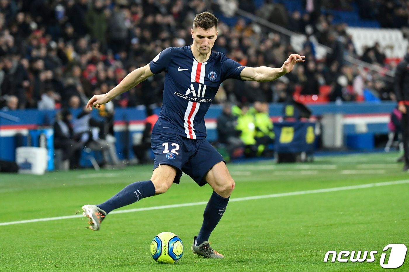 PSG 토마 뫼니에. ⓒ AFP=뉴스1