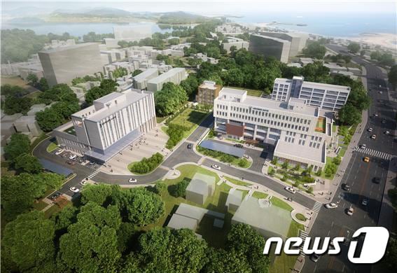 춘천지법 속초지원 신청사 조감도. (속초지원 제공) 2020.4.20/뉴스1 ⓒ News1