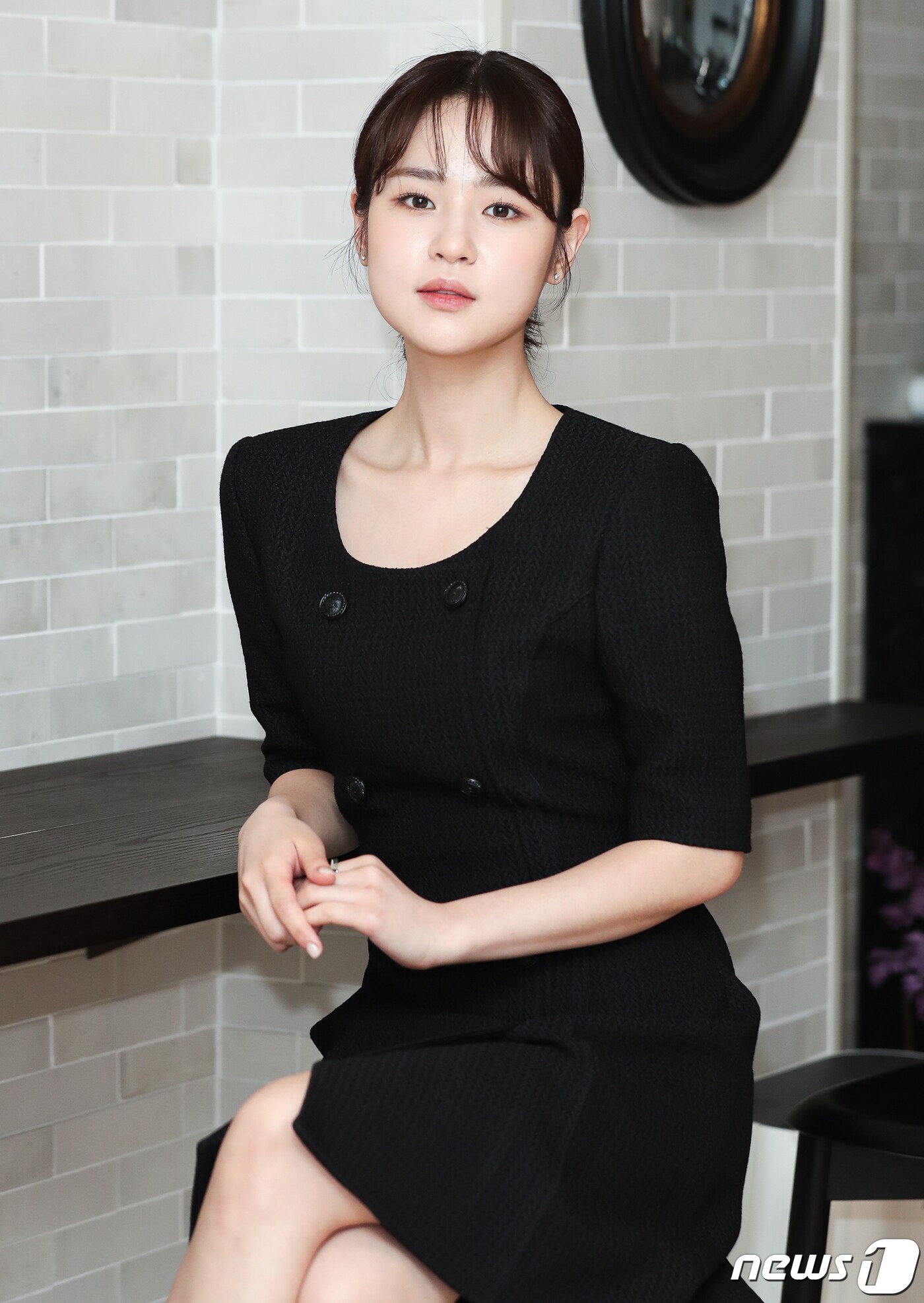 JTBC 드라마 '부부의 세계'에서 열연한 심은우가 26일 뉴스1과 인터뷰에서 앞서 포즈를 취하고 있다. 2020.5.26/뉴스1 ⓒ News1 김진환 기자